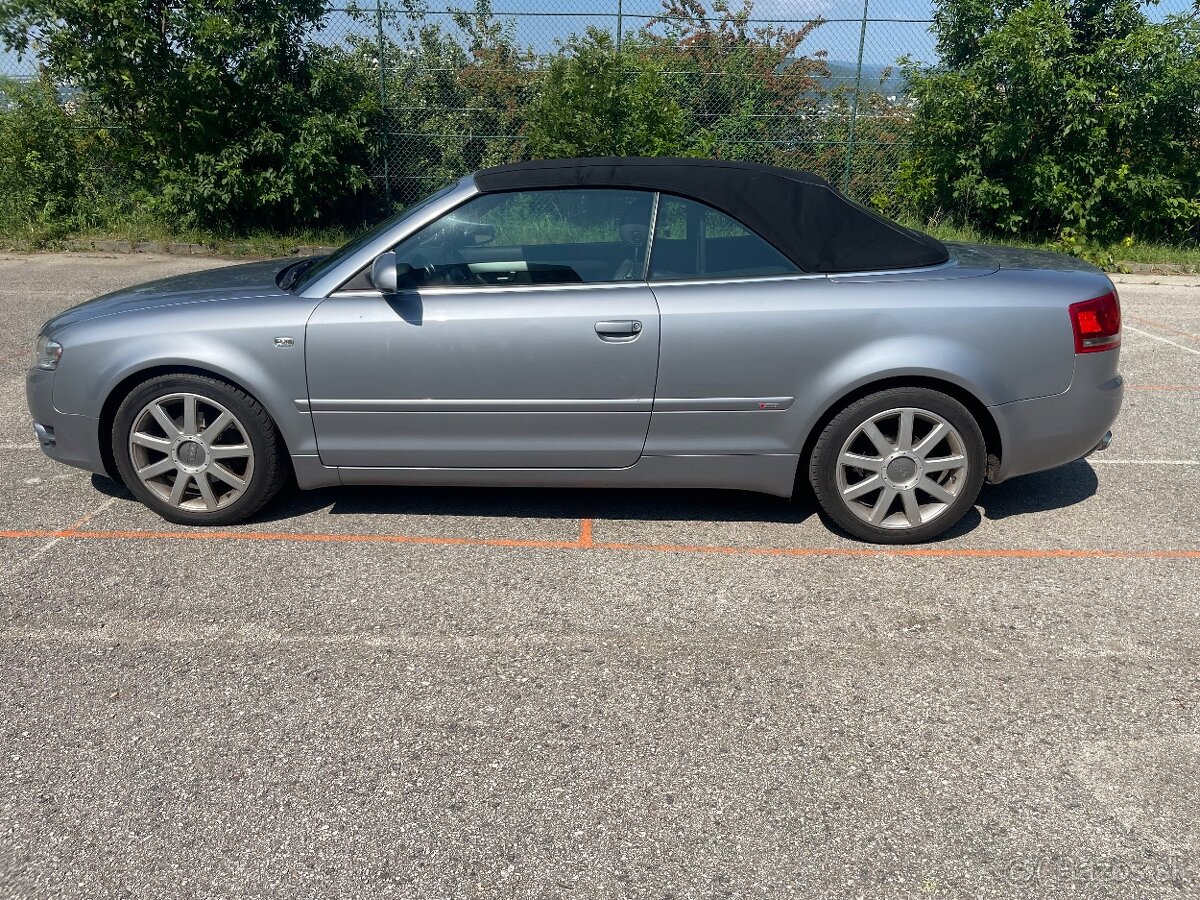 Predám Audi A4 cabriolet, 2,0 TDi manuál 103 kW - 10