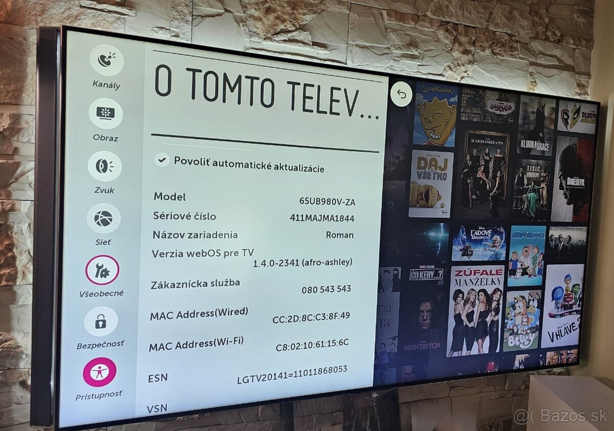 LG ULTRA HD 4K TV 65UB980V - 10