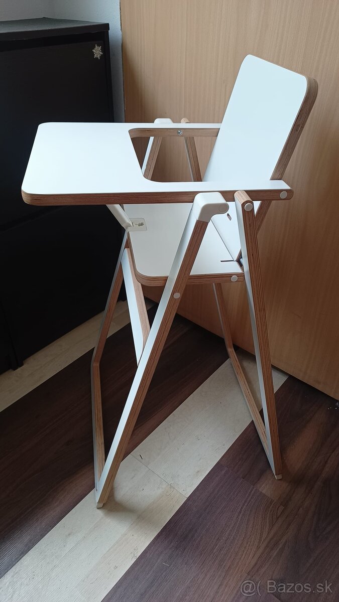 Ultra tenká drevena jedalenska stolicka SUPAFLAT - 10