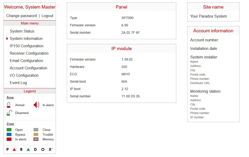 ⚡ Paradox IP rozhraní IP150, alarm, EZS ⚡️ - 10