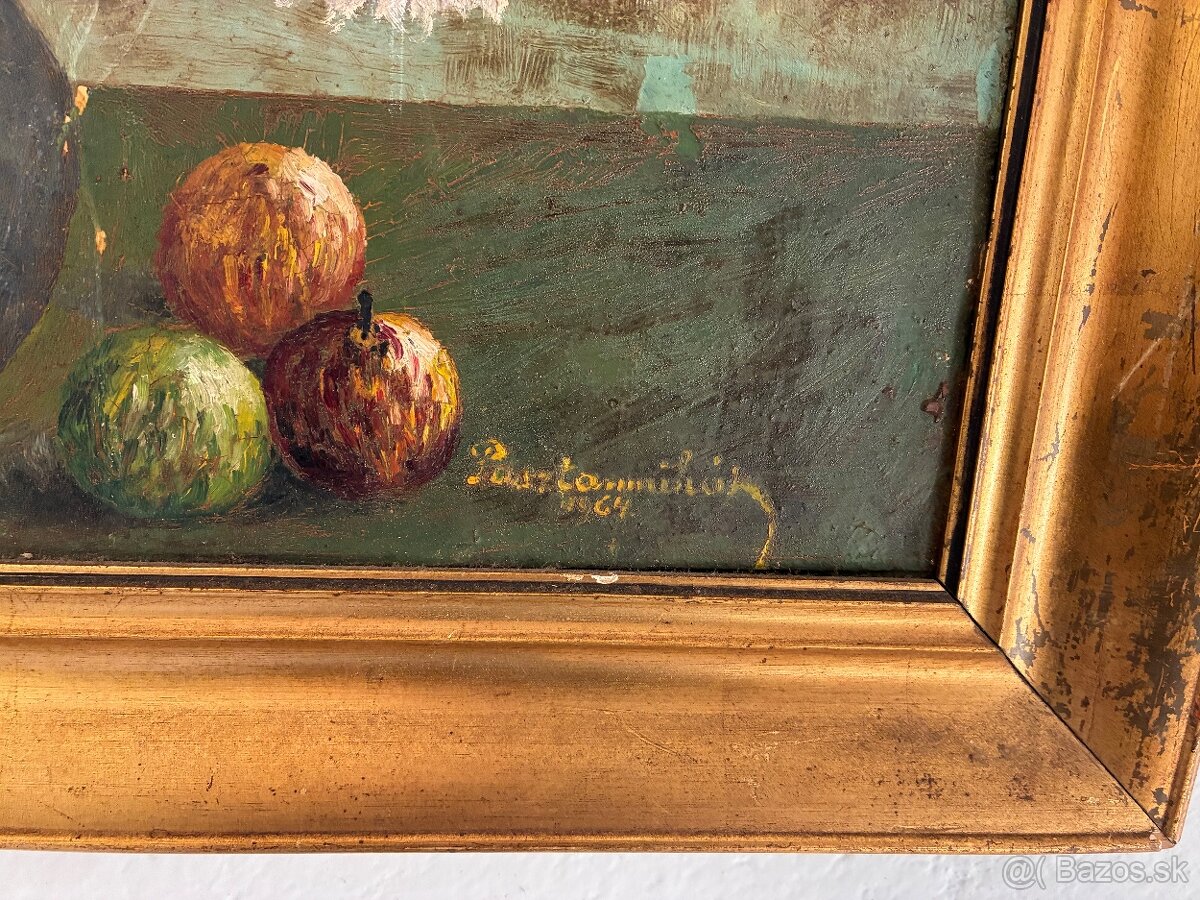 Olejomaľba na doske - 10