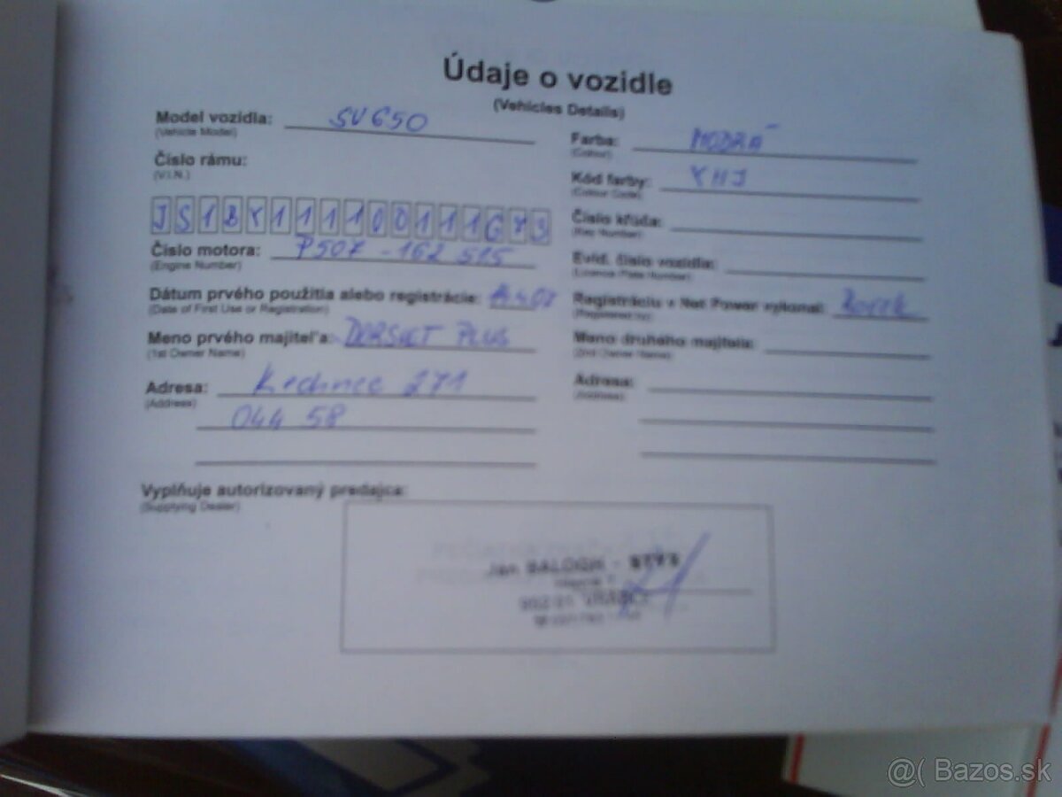 Suzuki SV 650 N - 10