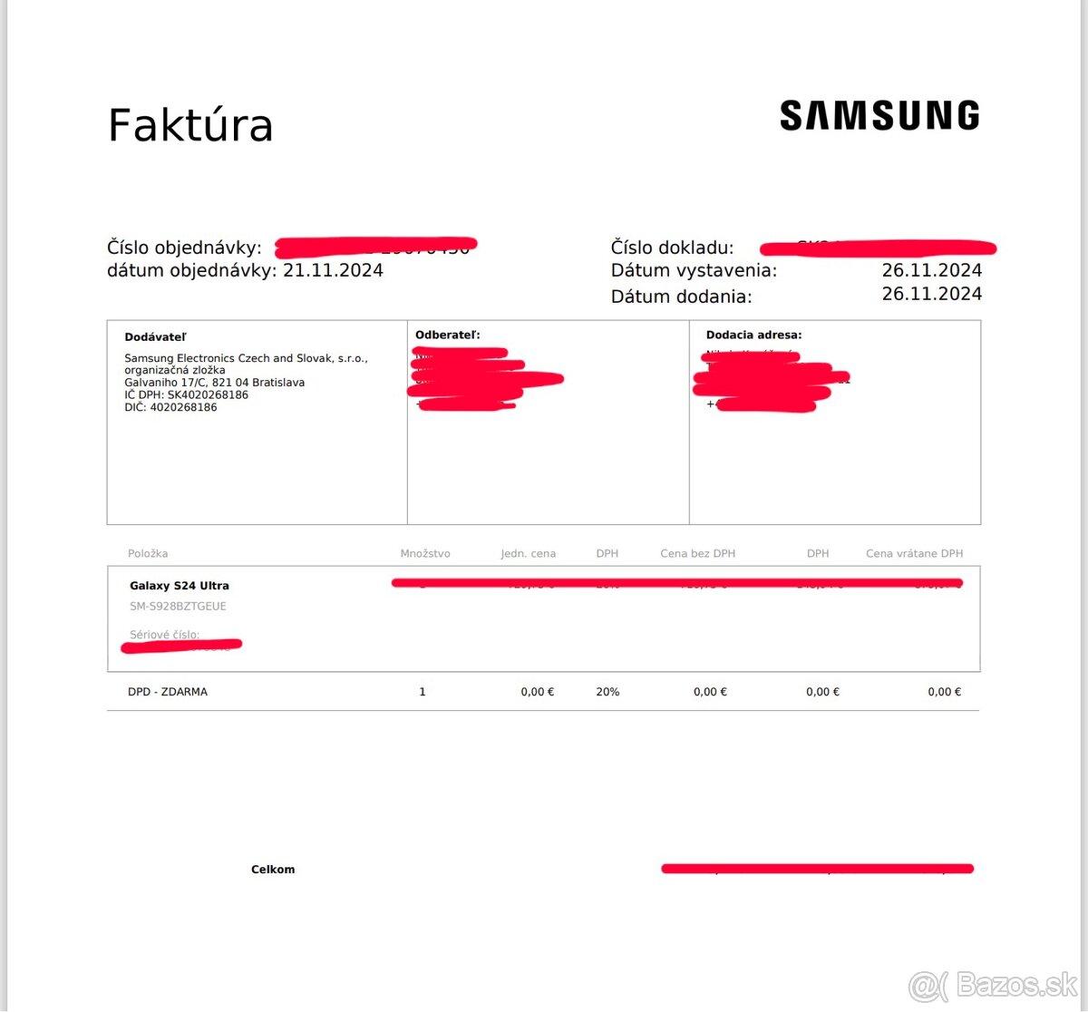 Samsung Galaxy S24 Ultra 12/256, rok v záruke - 10