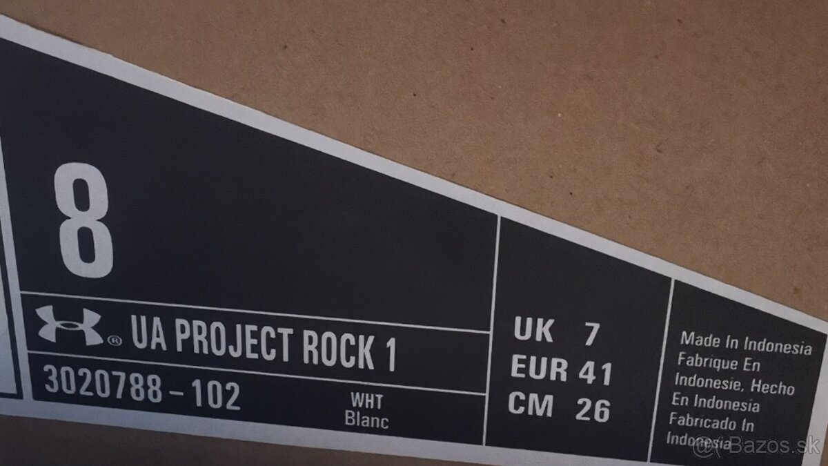 Zberateľské Under Armour Project Rock One 1 - 10