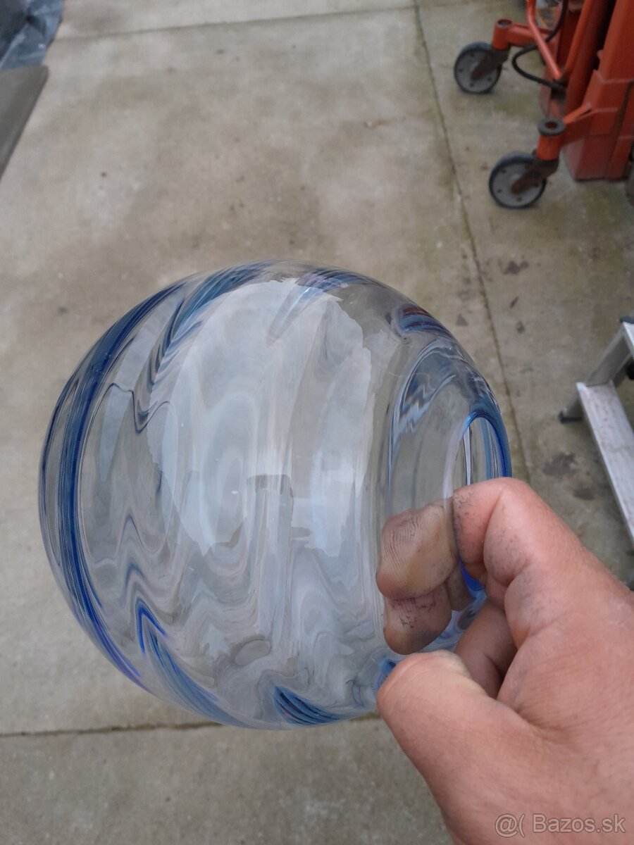 Predám guľaté sklenené vázy - 10