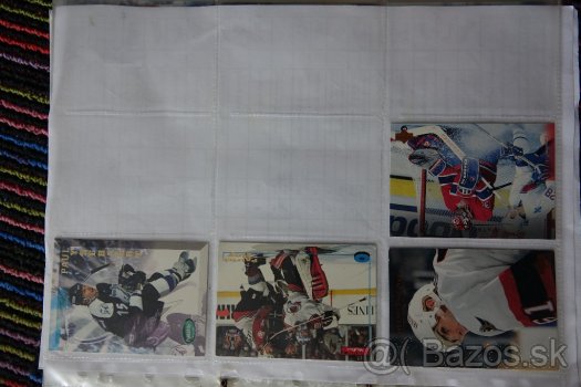 Predam HOKEJOVE KARTIČKY MIX Parkhurst, Score, Pro Set, APS - 10