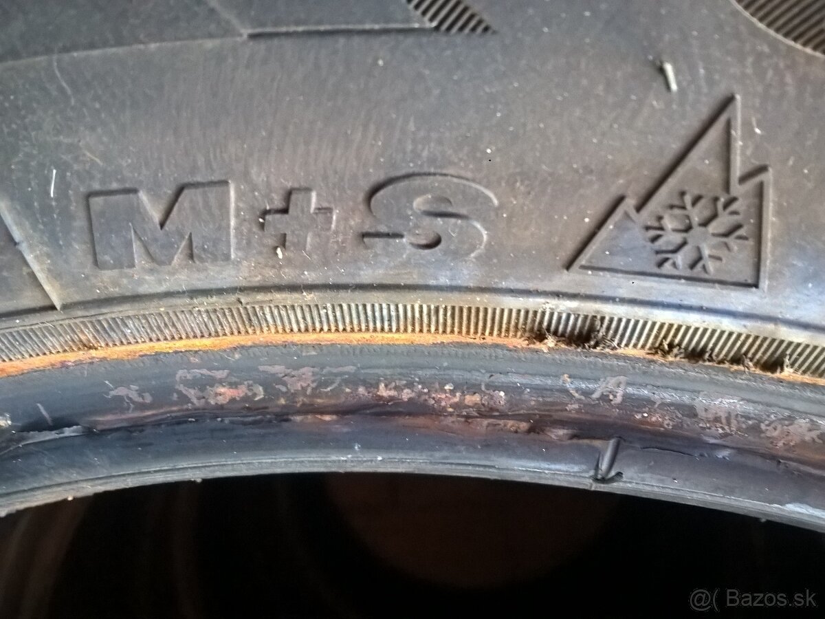 4 ks ZIMNÉ 215/55 R16 97H XL ZEETEX cca 6 mm - LEN 35- €/kus - 10