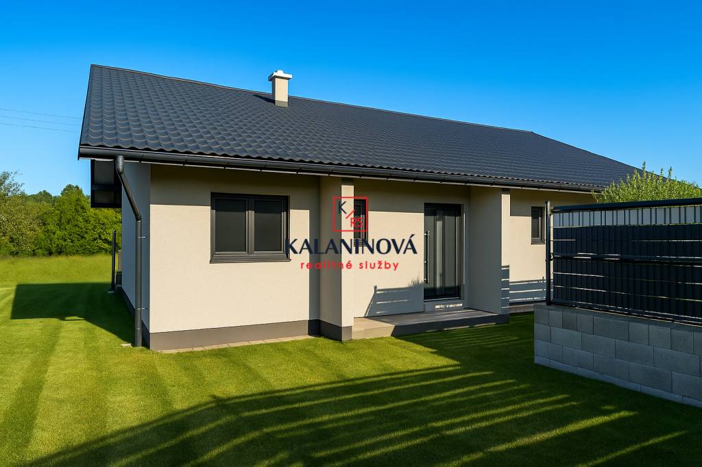 ZNÍŽENÁ CENA Moderný 4-izb.bungalov,Čakanovce, KE-okolie, 7 - 10