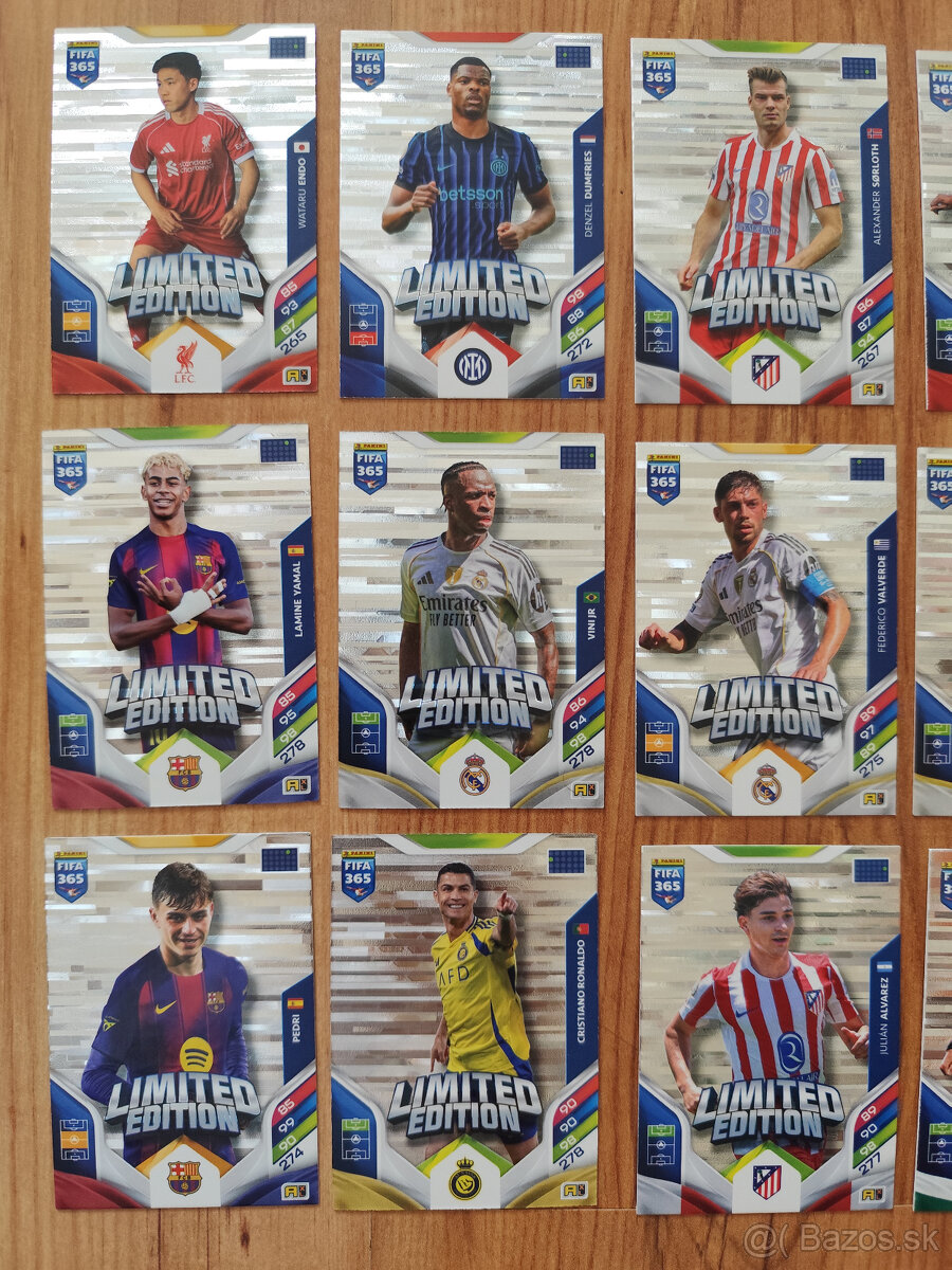 Futbalové kartičky Adrenalyn - Fifa 365 2026 - limit edition - 10