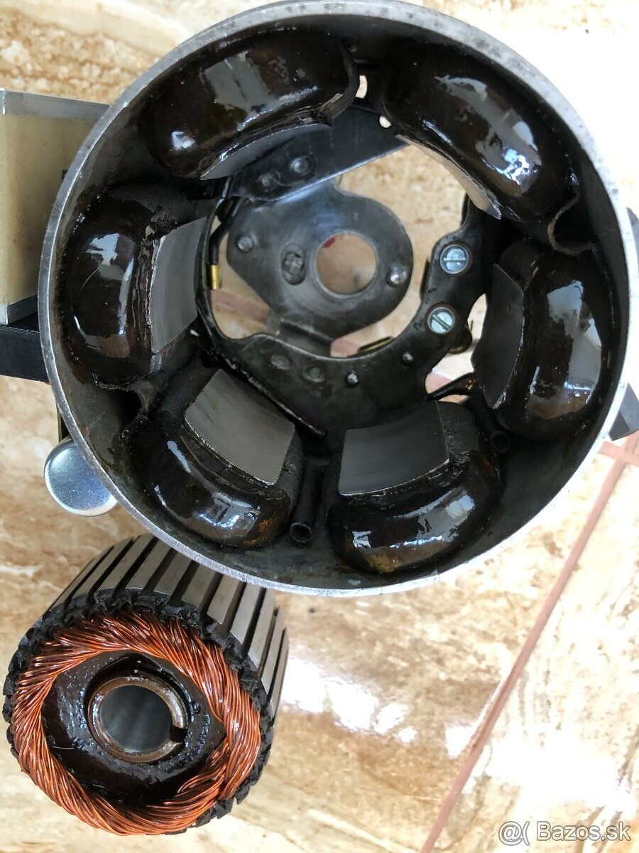 Jawa 250 / 353 kývačka polbubnová zapalovanie po GO , + pól - 10