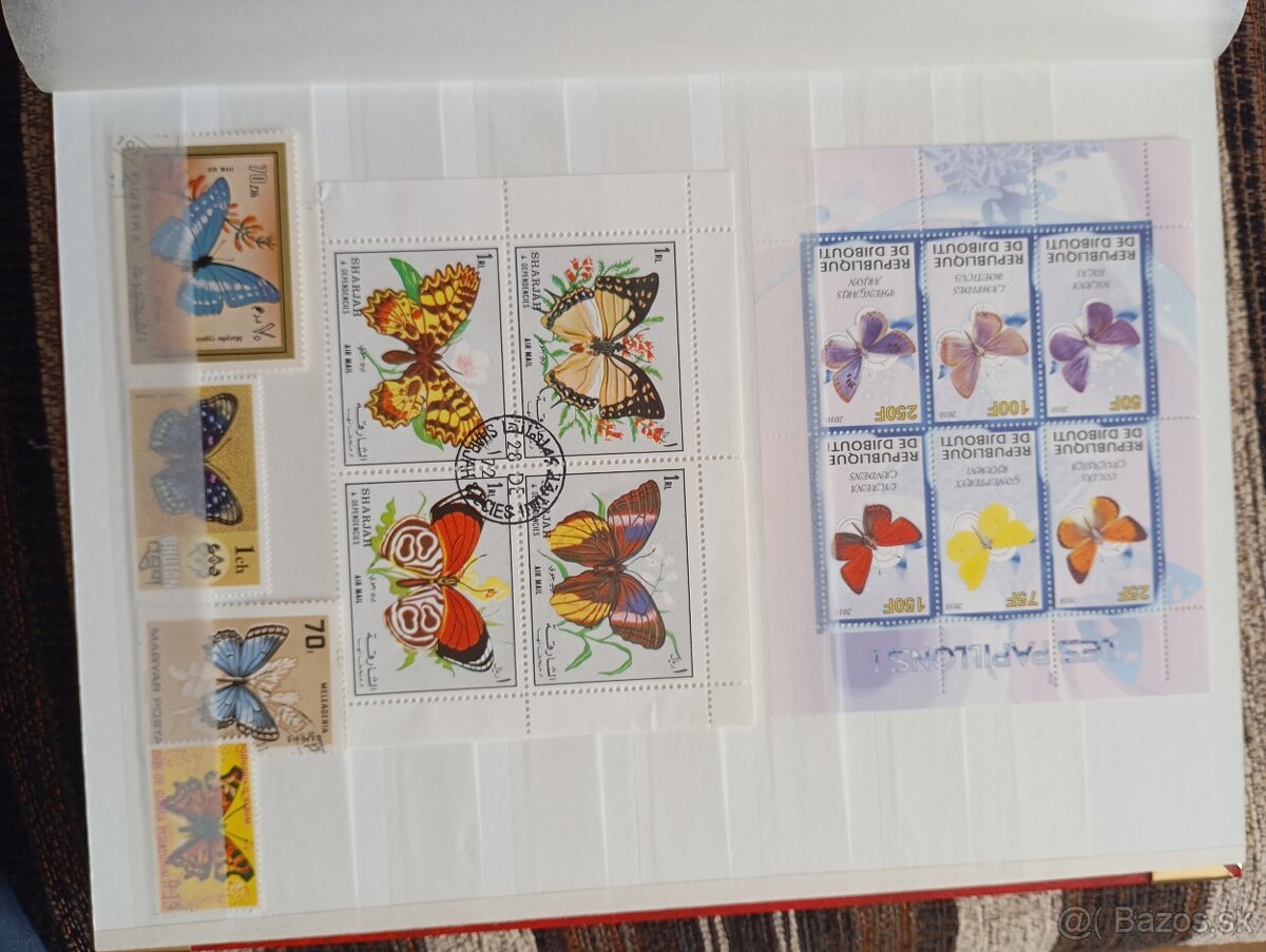 Album známok flóra a fauna. - 10