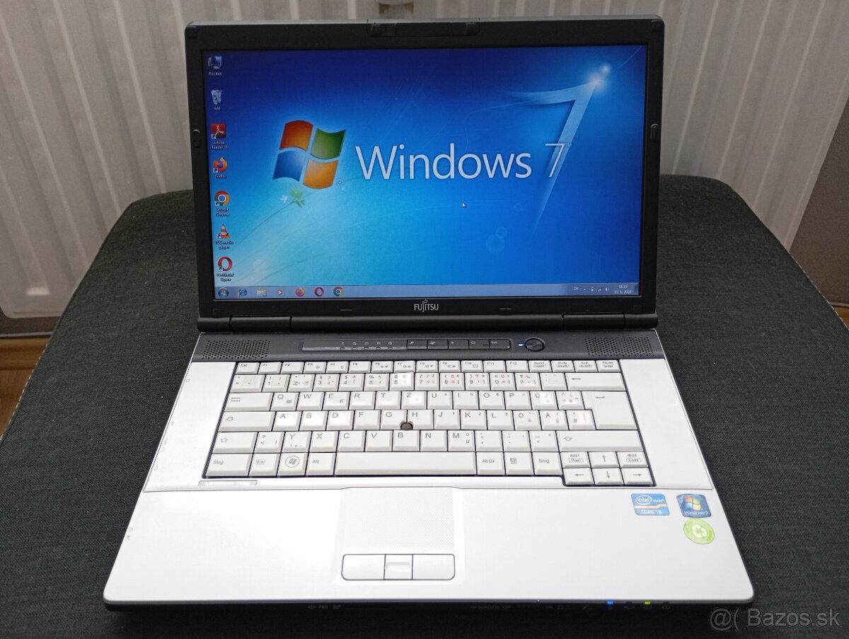 Fujitsu Lifebook e751, Intel® Core™i3 , 8gb ram RS232 ,Win7 - 10