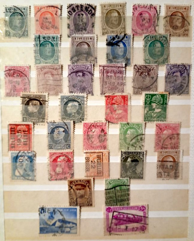 Predám poštové známky BELGICKA - 10