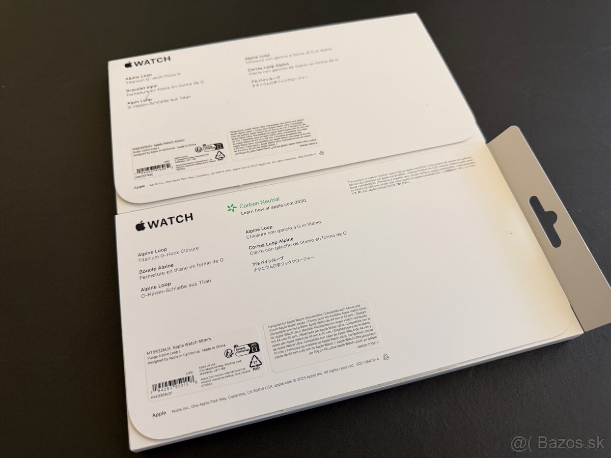 Predám remienky na Apple Watch Ultra 1, 2, 3 - 10