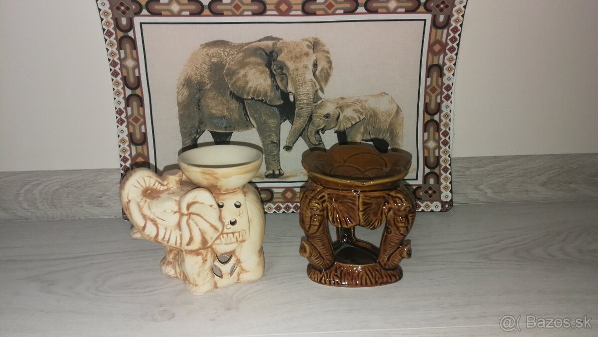 ✅ Dekoračné sošky slonov - rôzny materiál, veľkosť ✅ - 10