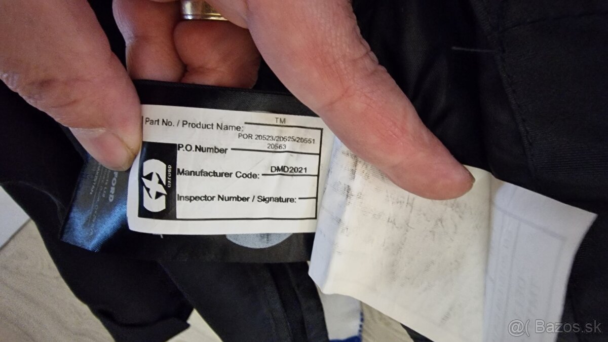 Bunda na motorku Oxford Delta XL - 10