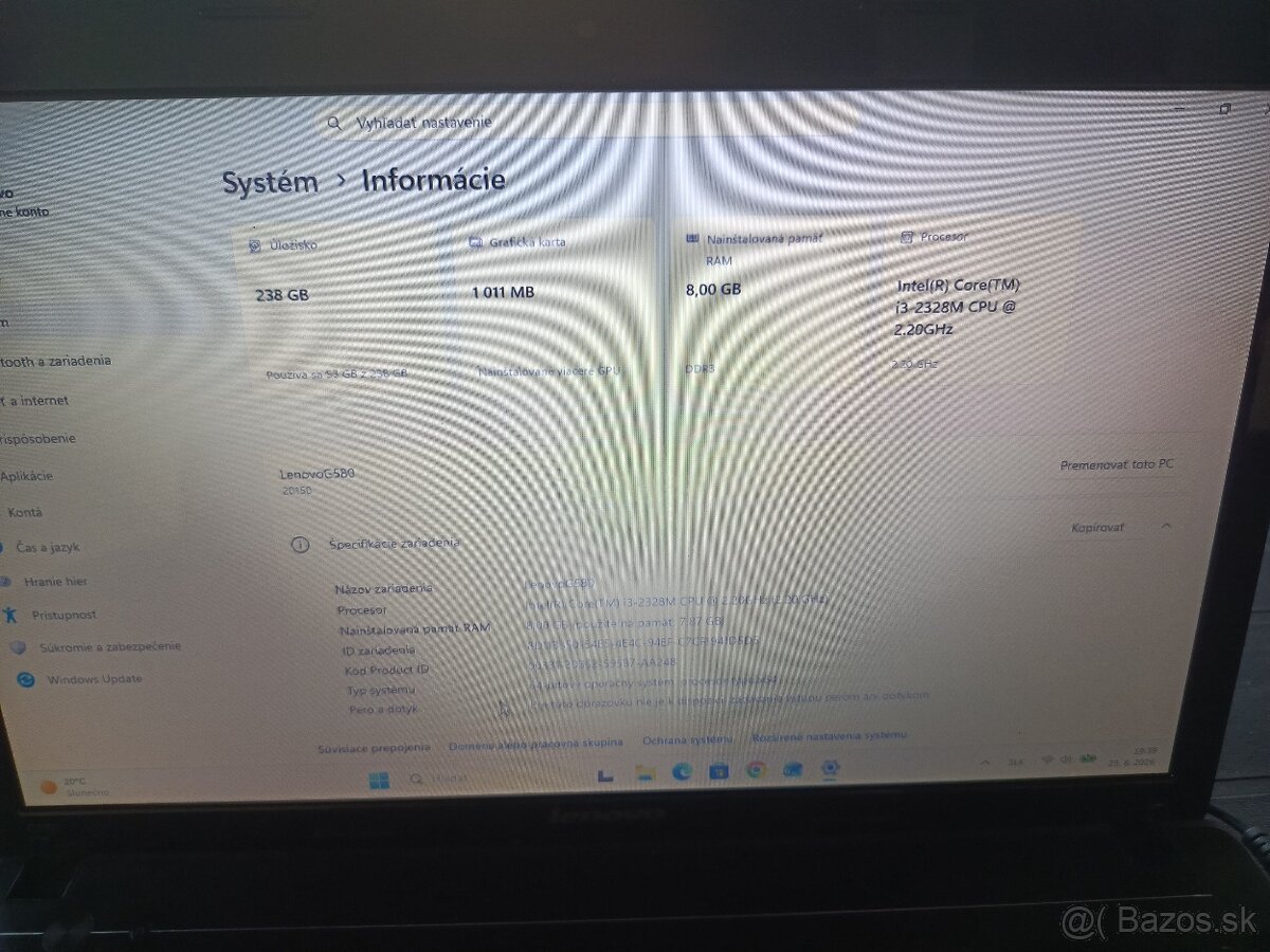 Lenovo G580 - 10
