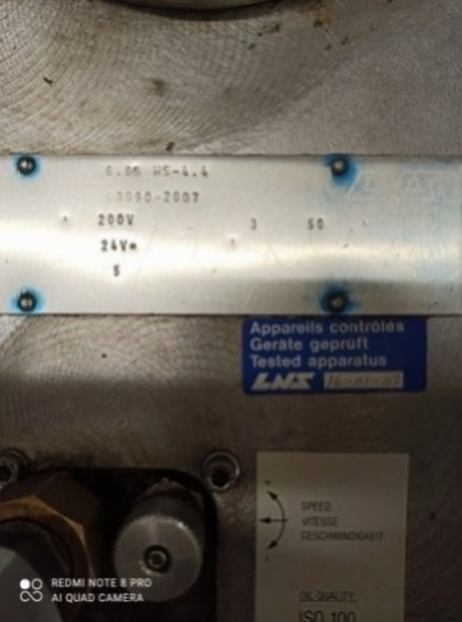 LNS HYDROBAR SUPER 2007, použitý podavač tyčí - 10