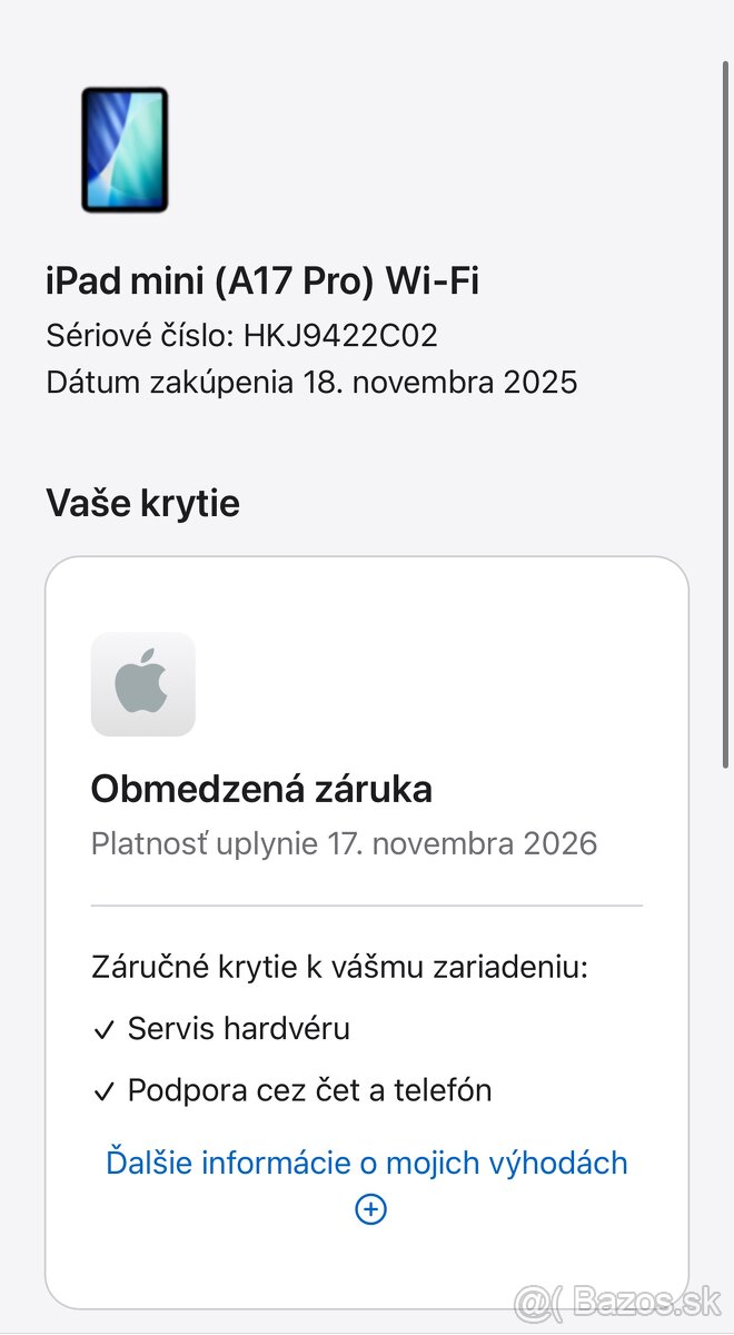 Nový iPad Mini A17 Pro 256gb Wi-Fi Vesmírno Sivý Záruka - 10