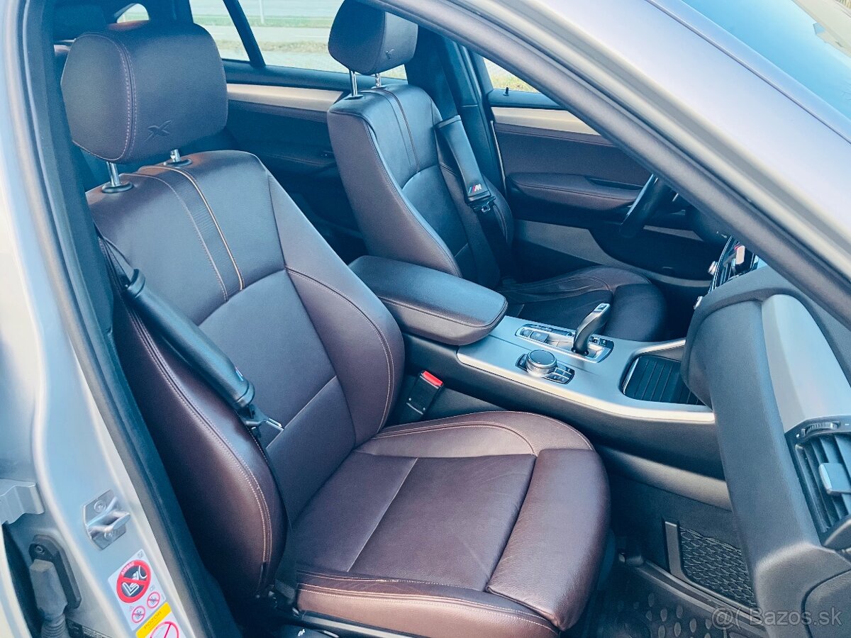 BMW X4 xDrive20d M-Sport, hnedá koža, veľmi pekný stav - 10