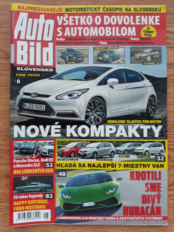 Časopisy AUTO BILD 05/2014 - 04/2015 - 10