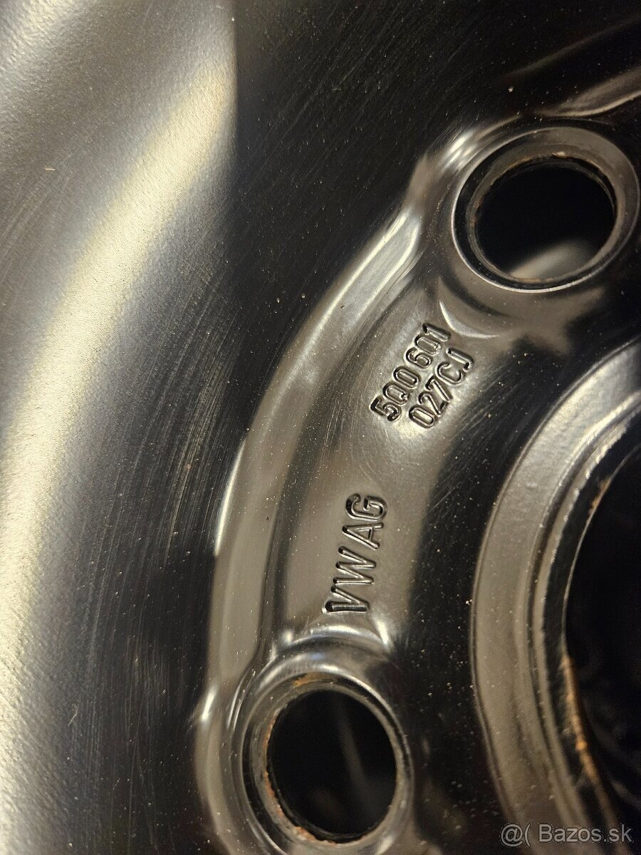 Originálne plechové disky VW - 5x112 r16 - 10