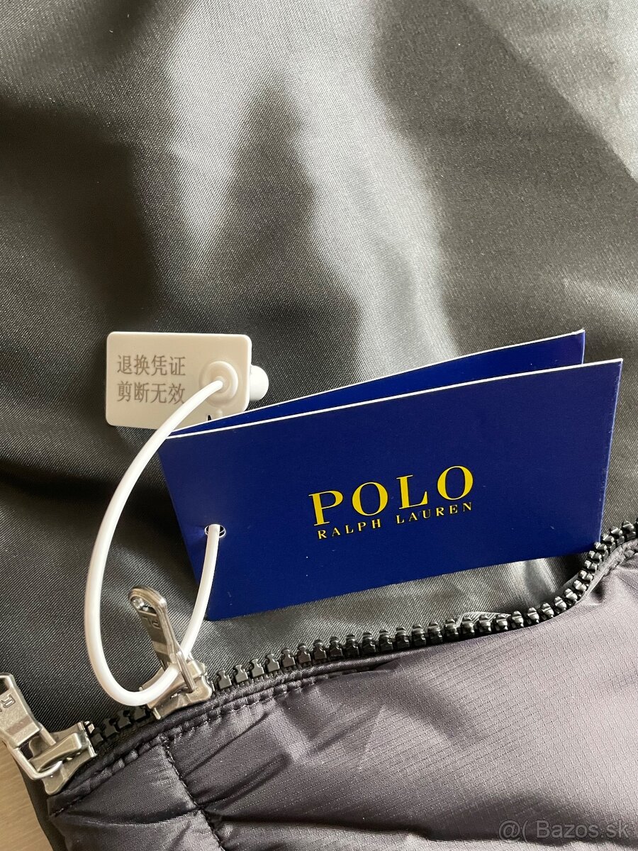 Polo ralph lauren zimná bunda čierna - L - 10