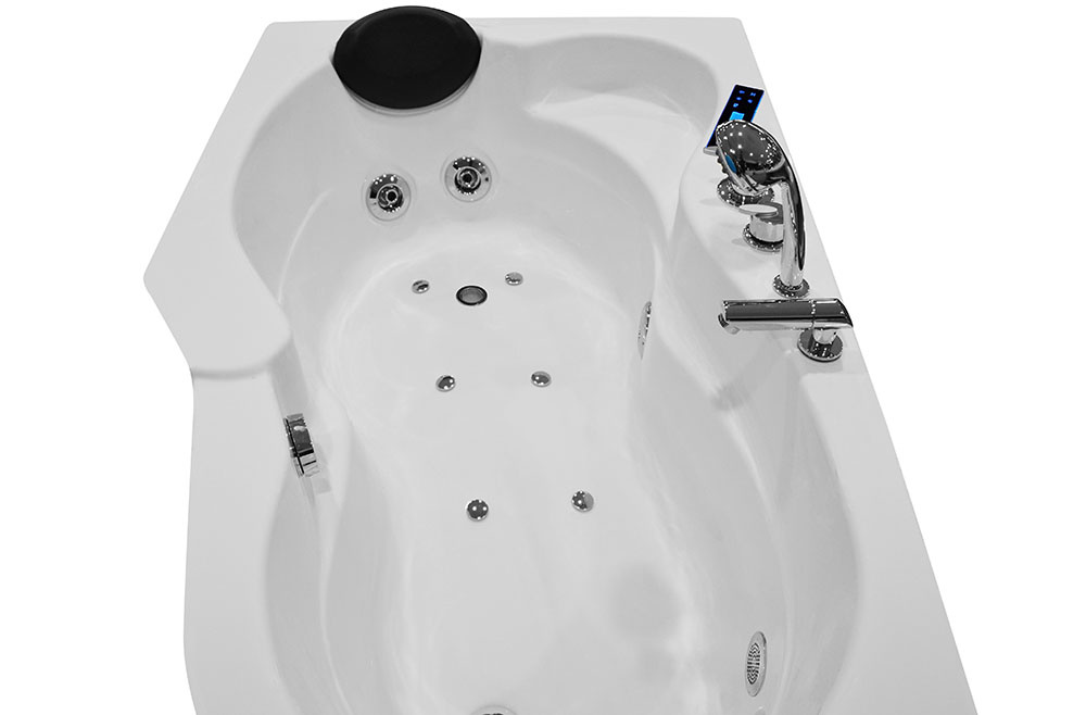 M-SPA - 0207 Kúpeľňová vaňa s hydromasážou 150 x 92 x 53 cm - 10