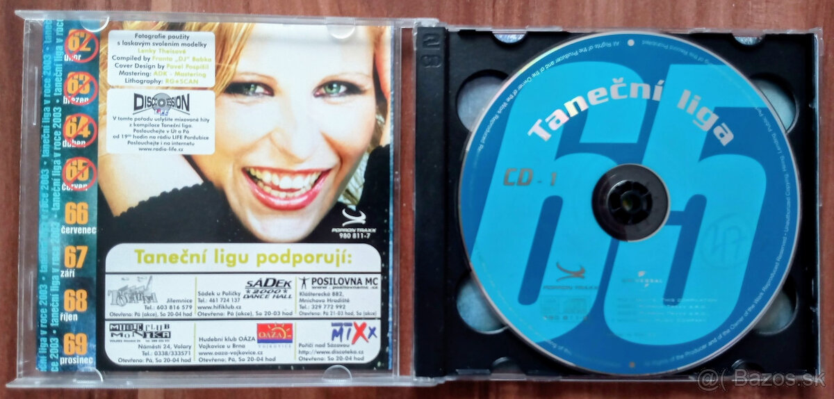 Predám originálne CD - výberovky tanečnej hudby - 10