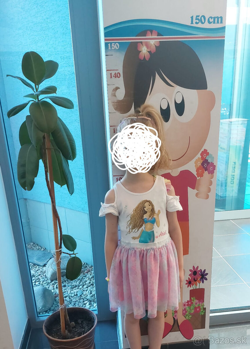 šaty 110, 110/116 + legíny 122 - 10