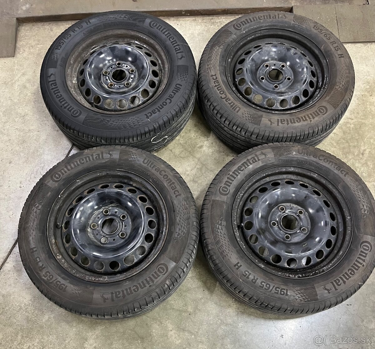 Plechové disky 5x112 R15 195/65 R15 91H - 10