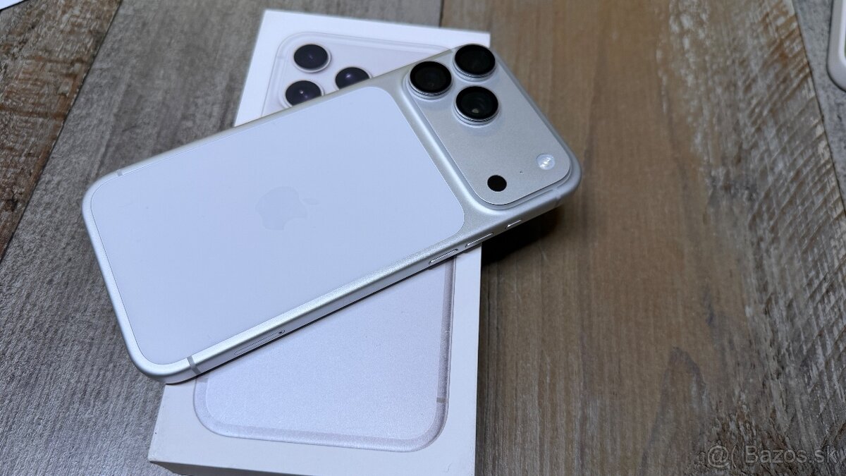 Vymenim iPhone 17 Pro Max Silver 256gb + sklo + obal - 10