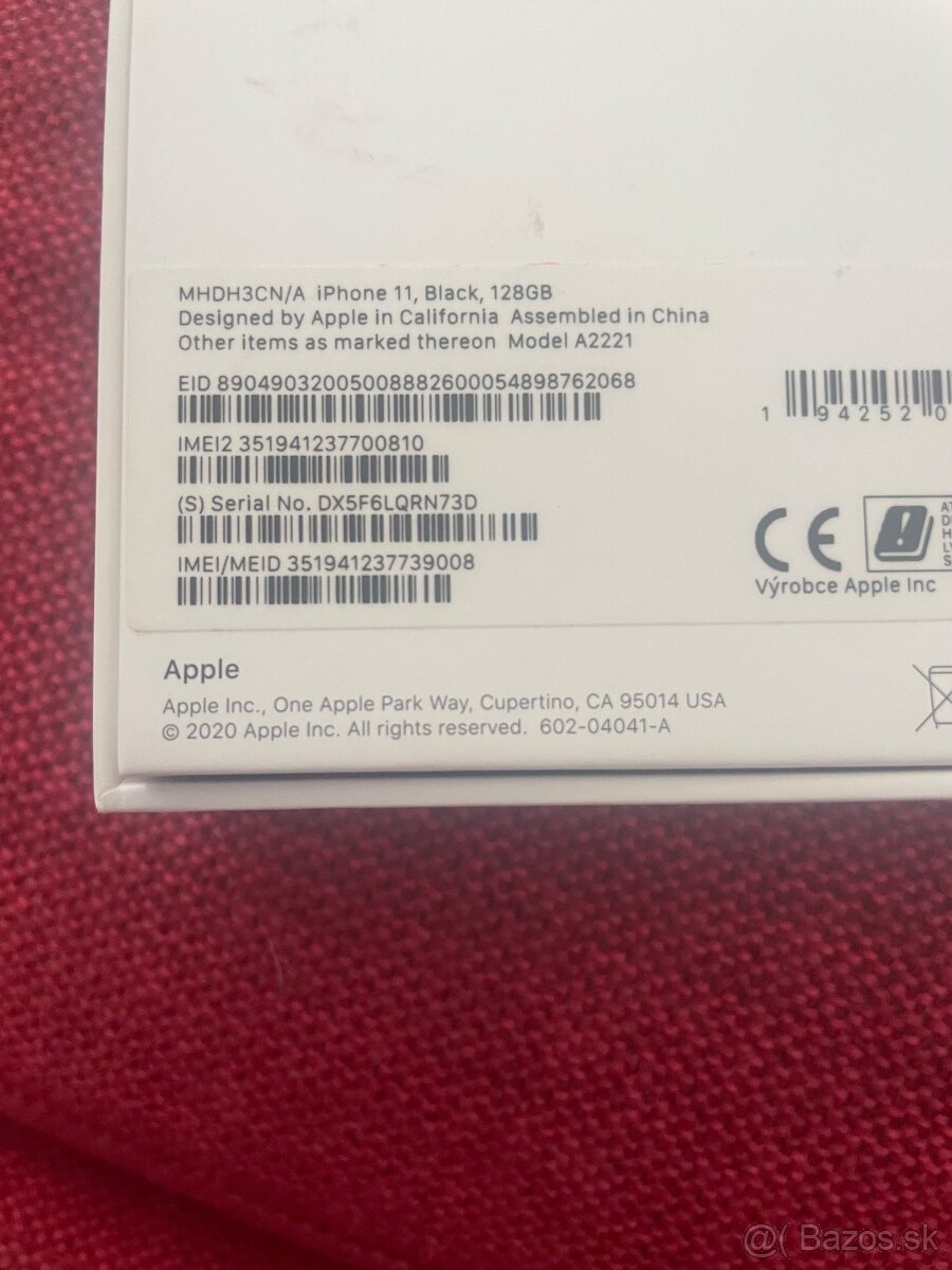 Predám iPhone 11 128gb - 10