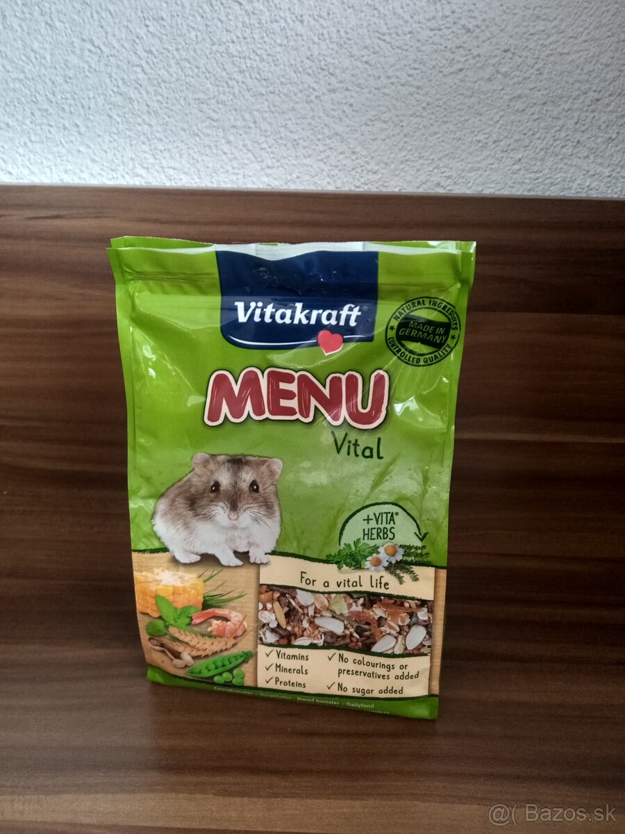 Krmivo a podstielka pre škrečky. - 10