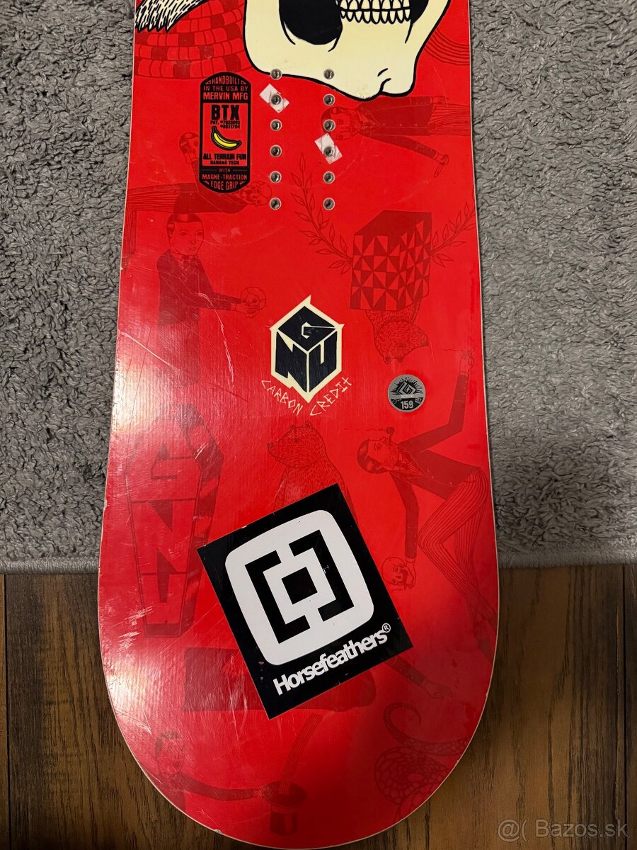 Snowboard GNU Carbon Credit - 10