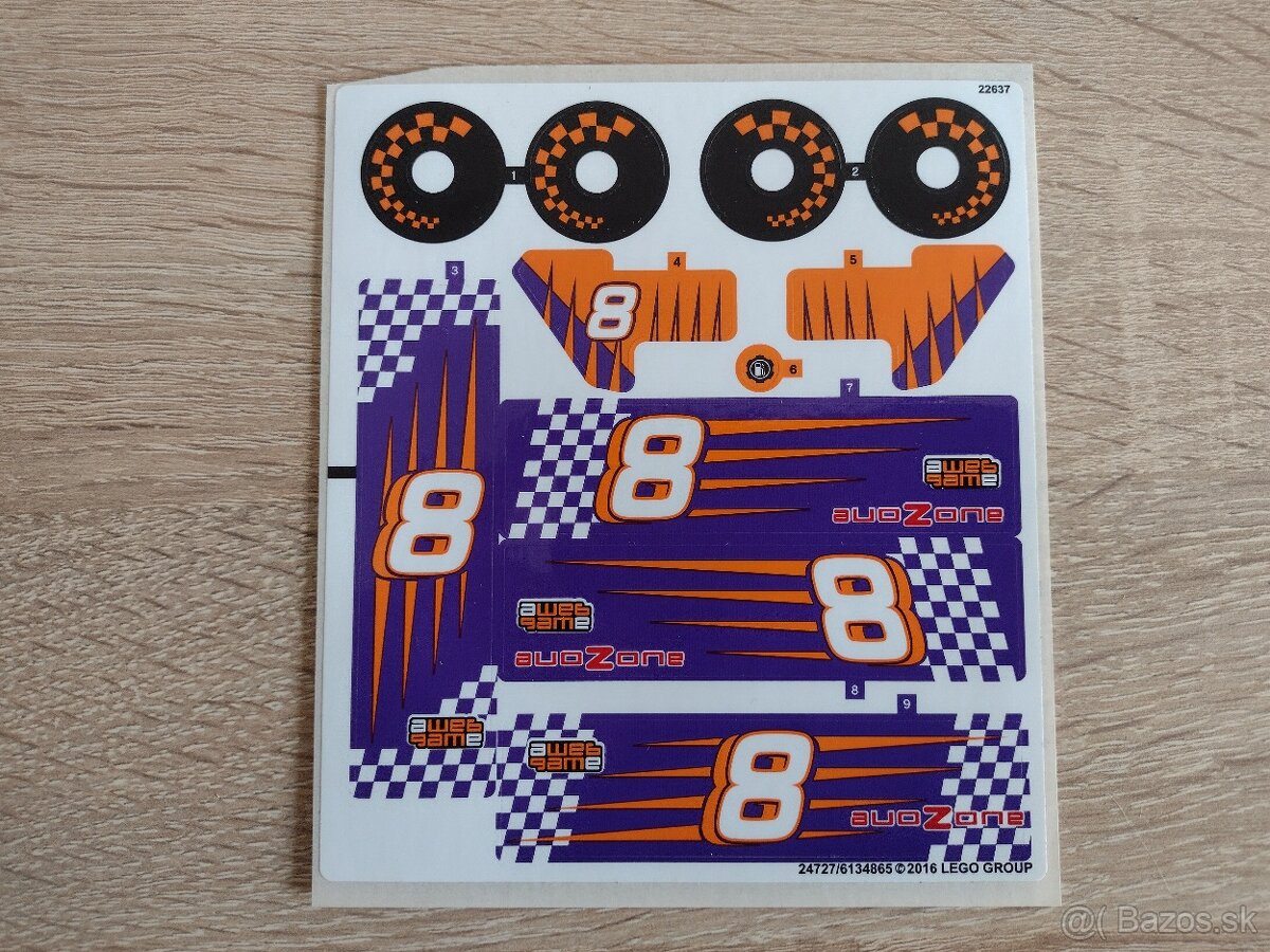 Lego Technic návody a nálepky - 10