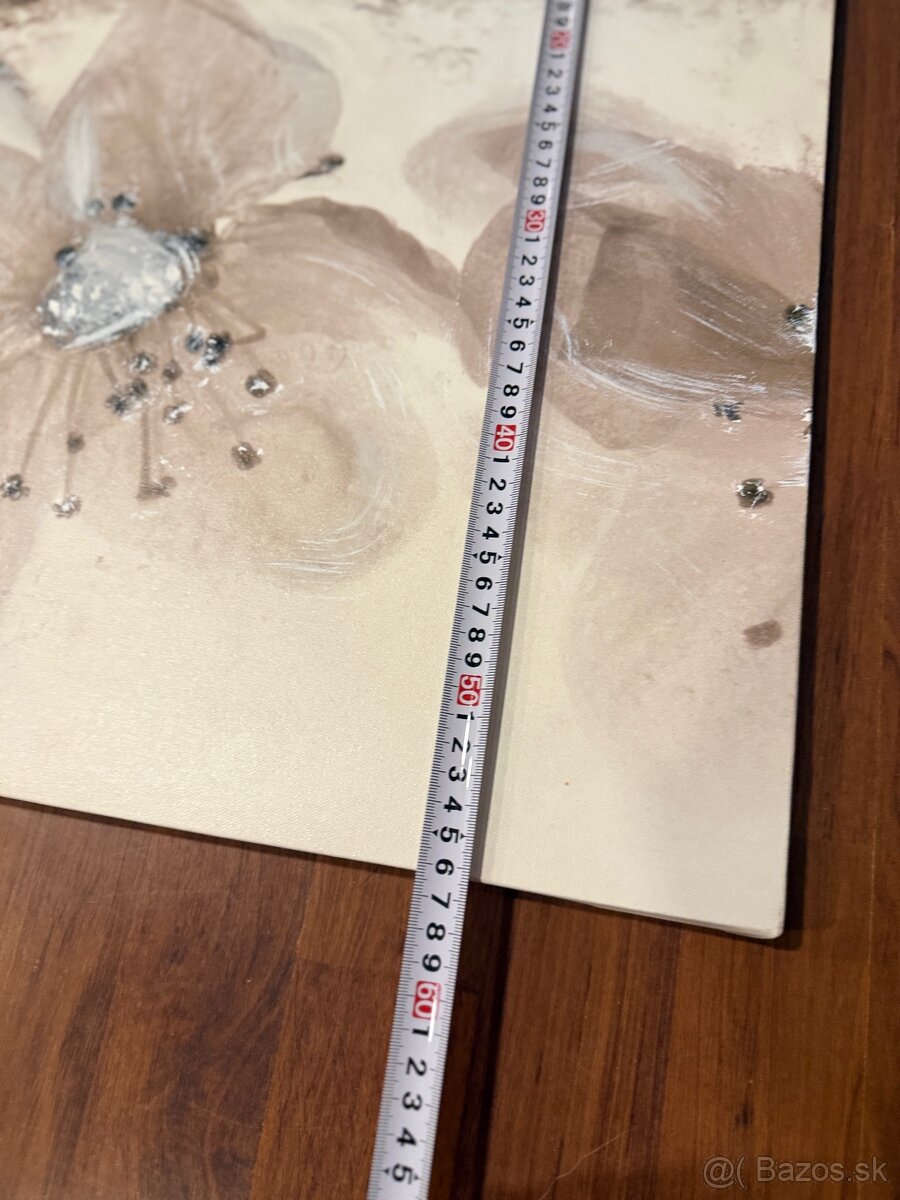 IKEA 3 veľké obrazy kvety - 10