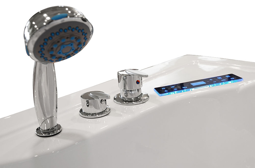 M-SPA - 0202 Vaňa s hydromasážou 150 x 100 x 62 cm - 10