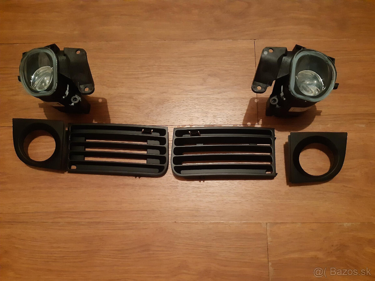 AUDI A8, S8 D2 - mřížky + mlhovky do nárazníku - 10