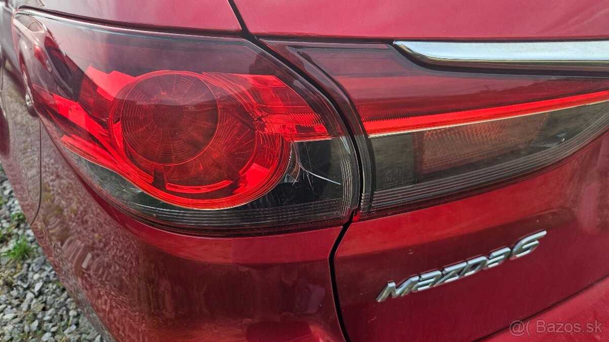 Mazda 6 2.2D 129 kW, 2015, max. výbava, 220 tkm – 8 300 € - 10