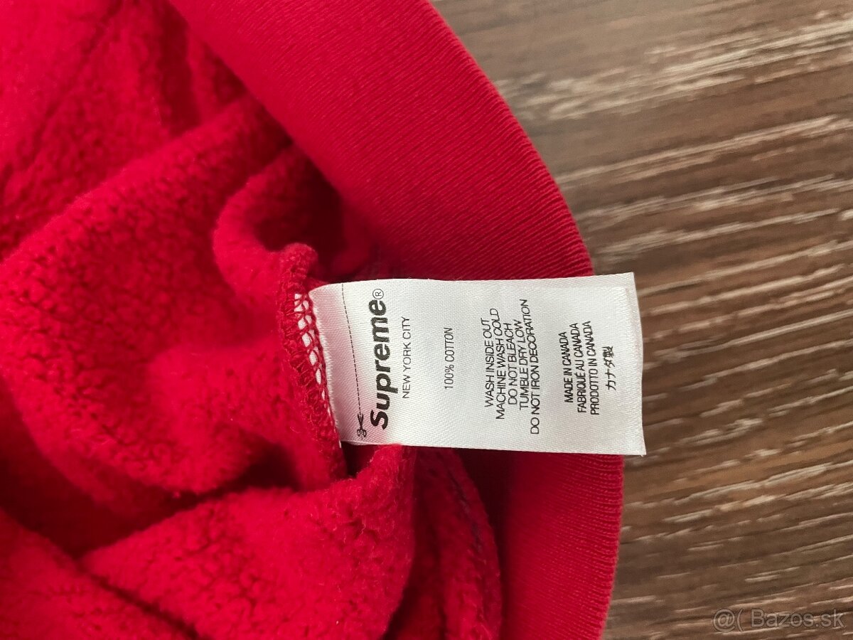 Supreme červená mikina - 10