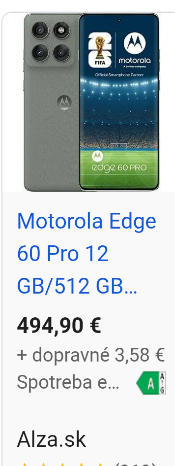 MOTOROLA EDGE 60 PRO - Top cena - 10