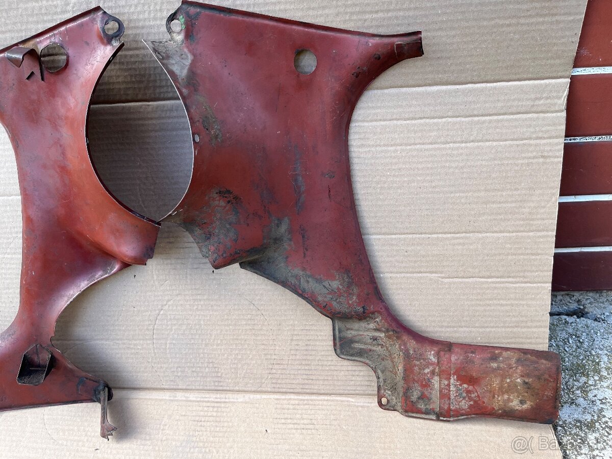 Podsedlové plechy Jawa 350 Panelka / Športka - 10