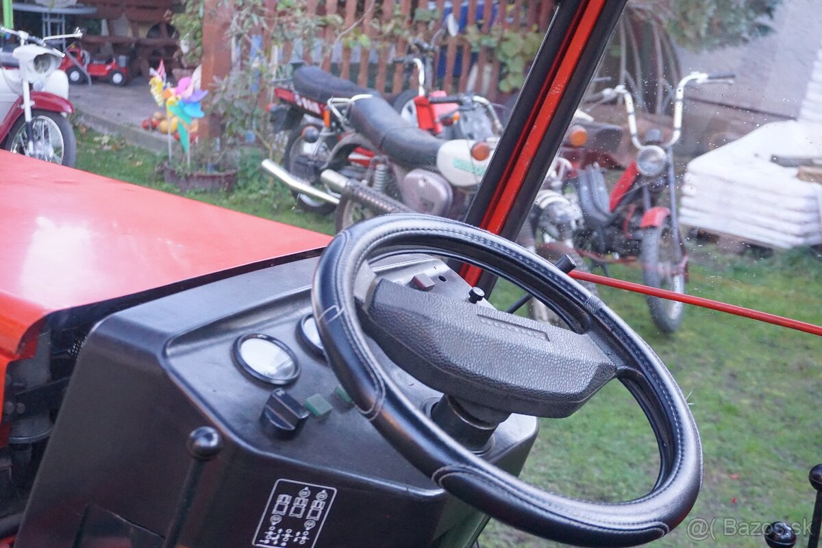 Traktor AGROZET UNI MT8-065 + vlečka, rotavátor, pluh - 10