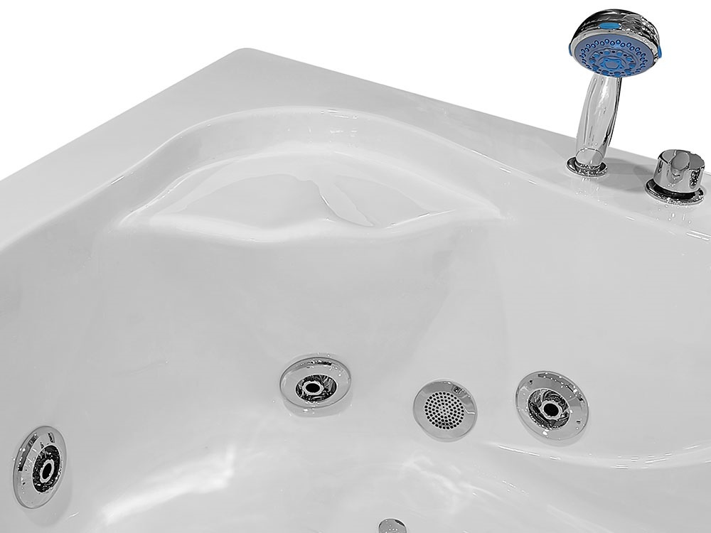 M-SPA - 0205 Pravá kúpeľňová vaňa s hydromasážou 170 x 115 x - 10