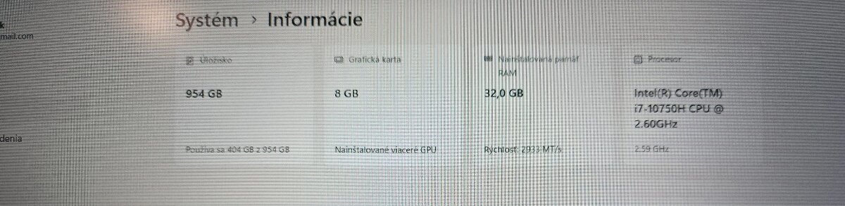 Herný notebook MSI GL65 Leopard 10SFR - 10