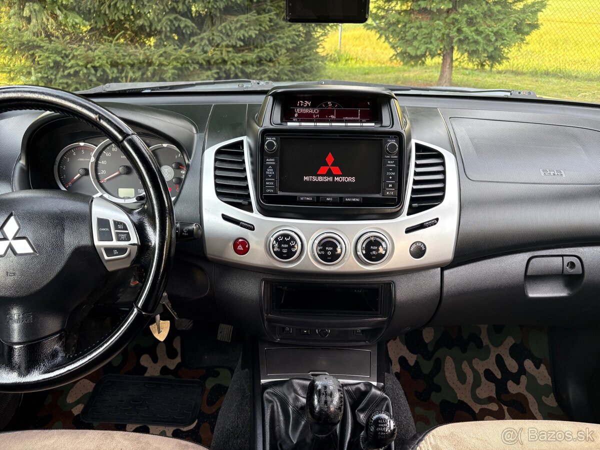 Mitsubishi L200 2.5 DID ,dazdovy,klima, kozeny paket - 10