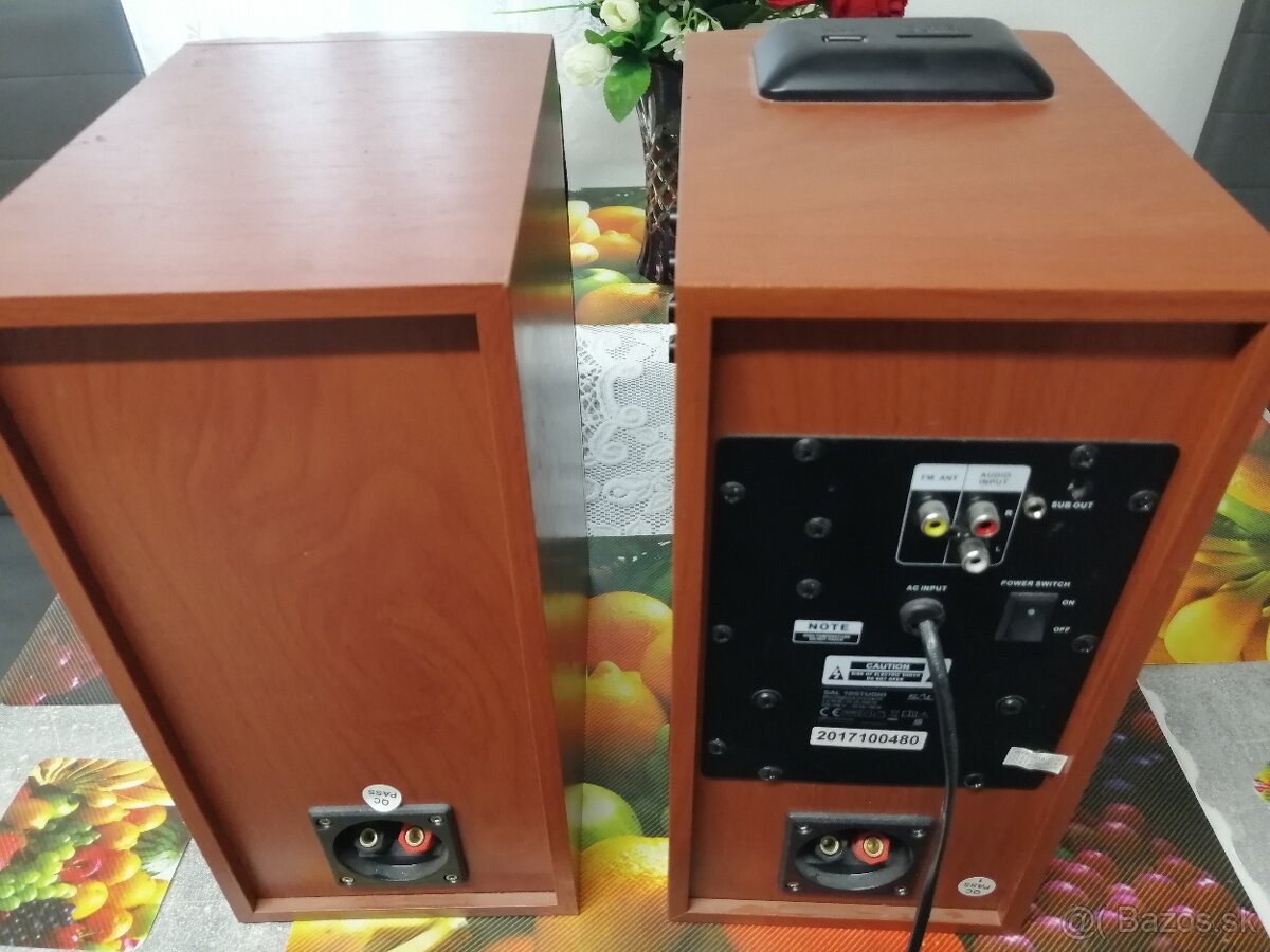 Bluetooth sal štúdiové aktívne reprobedne - 10