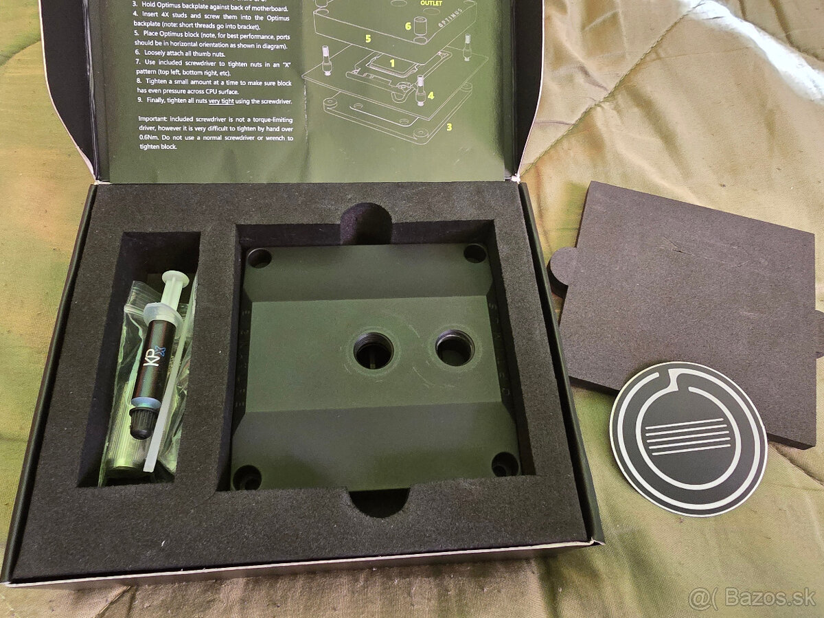 Optimus Signature V3 CPU Block - Intel - 10