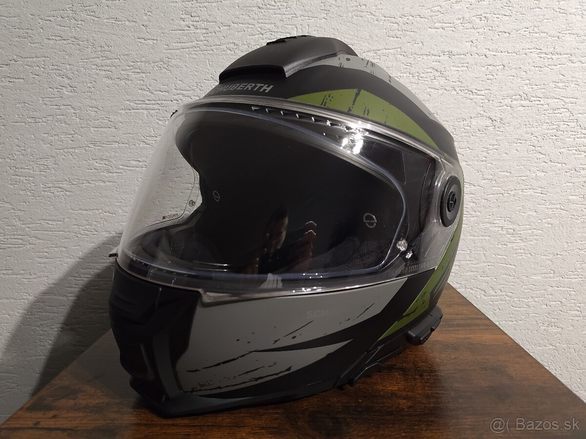 Schuberth E2 EXPLORER Green + interkom - 10